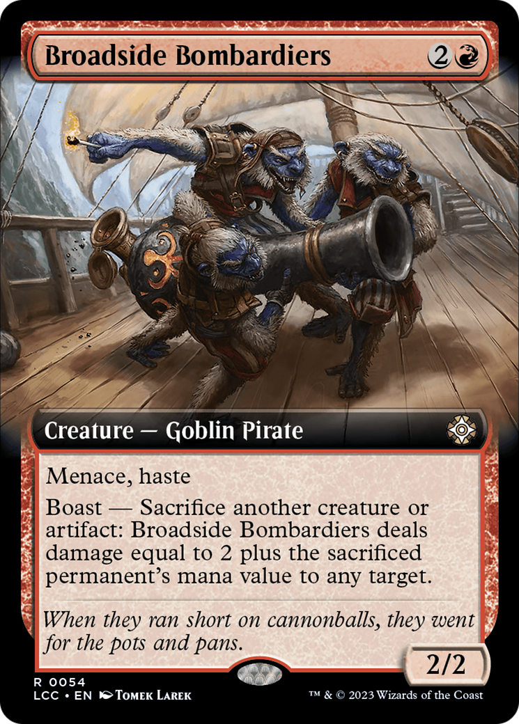 Broadside Bombardiers (Extended Art) [The Lost Caverns of Ixalan Commander] | Devastation Store