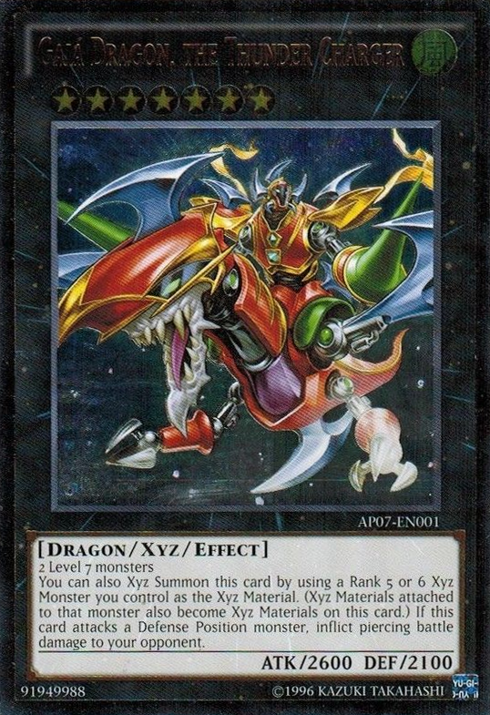 Gaia Dragon, the Thunder Charger [AP07-EN001] Ultimate Rare | Devastation Store