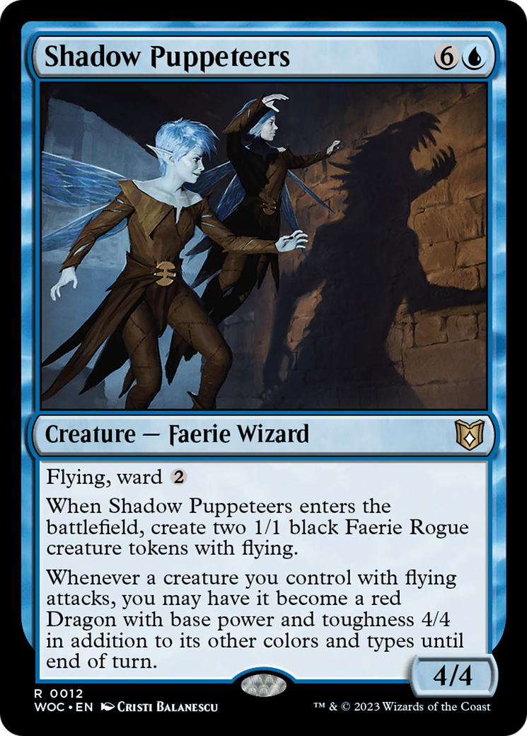 Shadow Puppeteers [Wilds of Eldraine Commander] | Devastation Store