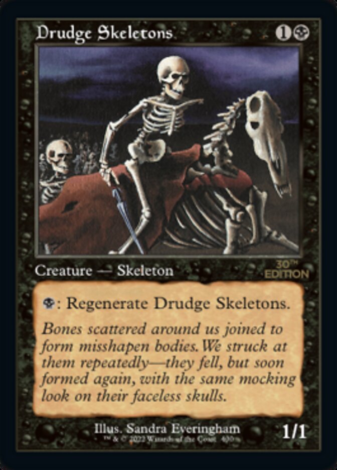 Drudge Skeletons (Retro) [30th Anniversary Edition] | Devastation Store