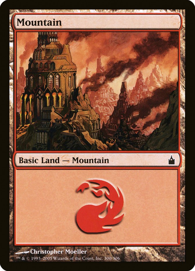 Mountain (300) [Ravnica: City of Guilds] - Devastation Store | Devastation Store