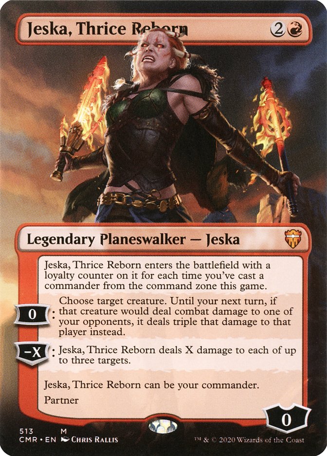 Jeska, Thrice Reborn (Borderless) [Commander Legends] | Devastation Store