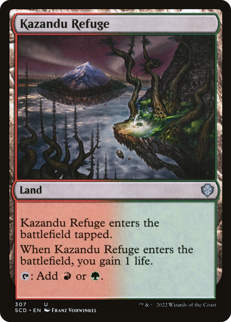 Kazandu Refuge [Starter Commander Decks] | Devastation Store