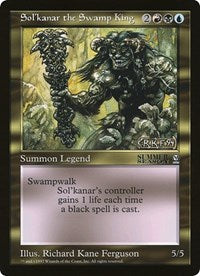 Sol'kanar the Swamp King (Oversized) [Oversize Cards] | Devastation Store