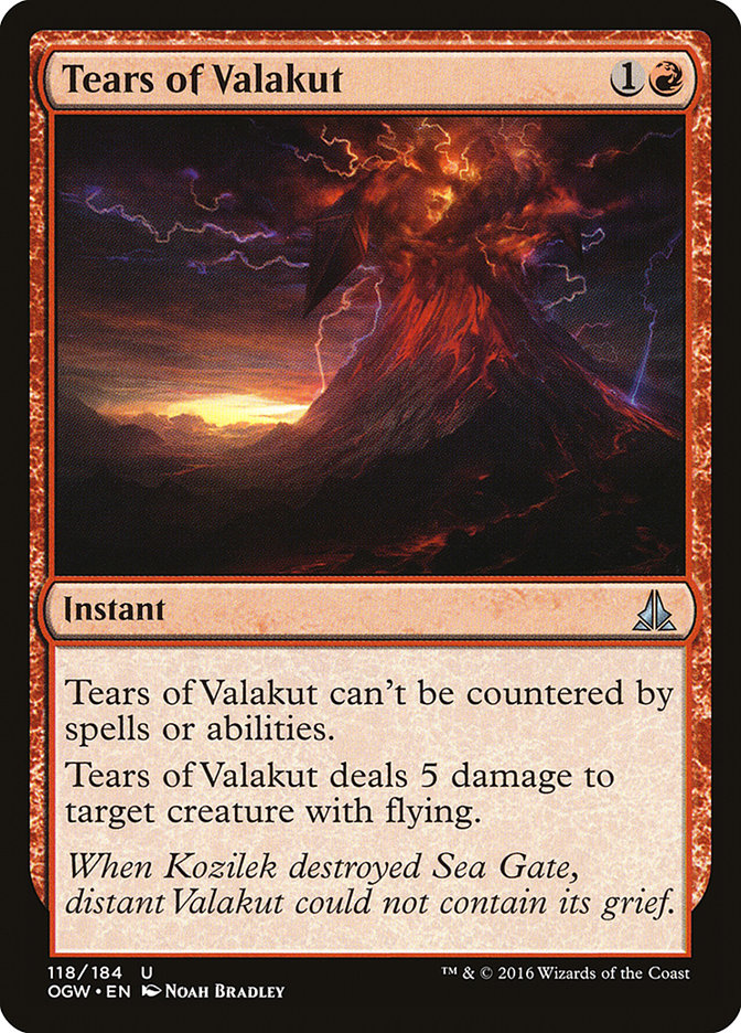 Tears of Valakut [Oath of the Gatewatch] | Devastation Store