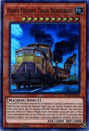 Heavy Freight Train Derricrane [INCH-EN046] Super Rare | Devastation Store