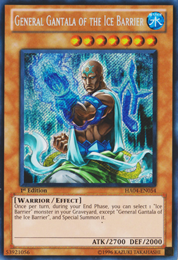 General Gantala of the Ice Barrier [HA04-EN054] Secret Rare | Devastation Store