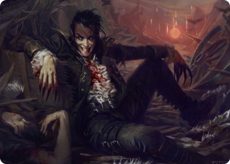 Arrogant Outlaw Art Card [Innistrad: Midnight Hunt Art Series] | Devastation Store