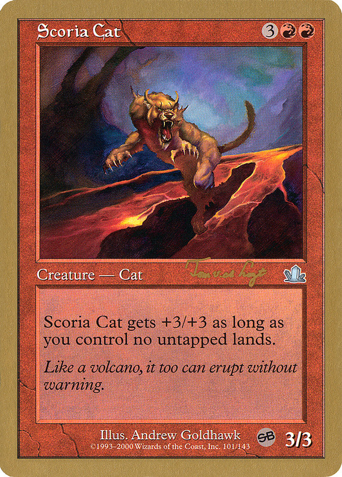 Scoria Cat (Tom van de Logt) (SB) [World Championship Decks 2001] | Devastation Store