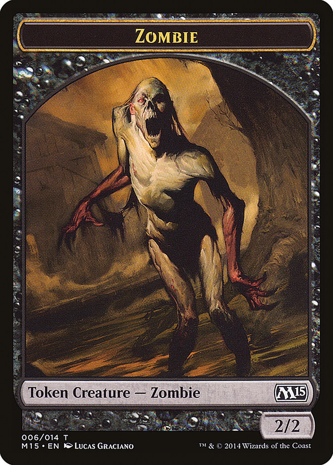 Zombie [Magic 2015 Tokens] | Devastation Store