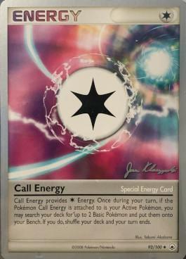 Call Energy (92/100) (Psychic Lock - Jason Klaczynski) [World Championships 2008] | Devastation Store