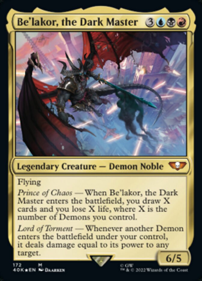 Be'lakor, the Dark Master [Universes Beyond: Warhammer 40,000] | Devastation Store