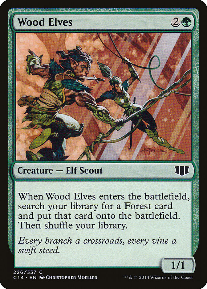 Wood Elves [Commander 2014] | Devastation Store