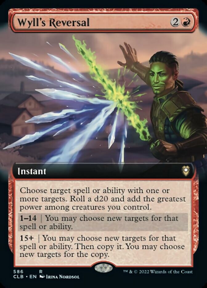 Wyll's Reversal (Extended Art) [Commander Legends: Battle for Baldur's Gate] | Devastation Store