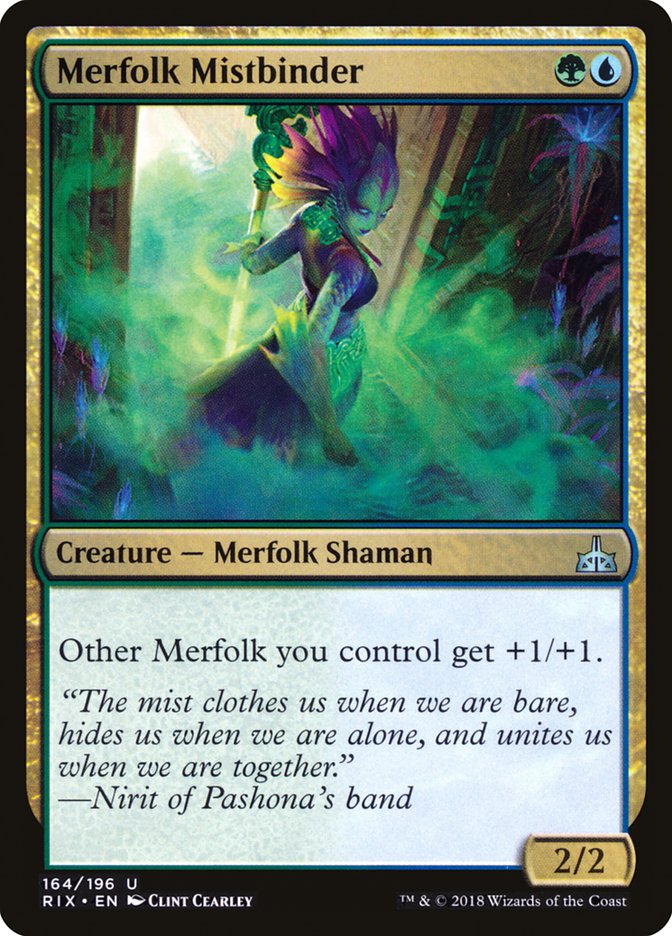 Merfolk Mistbinder [Rivals of Ixalan] - Devastation Store | Devastation Store