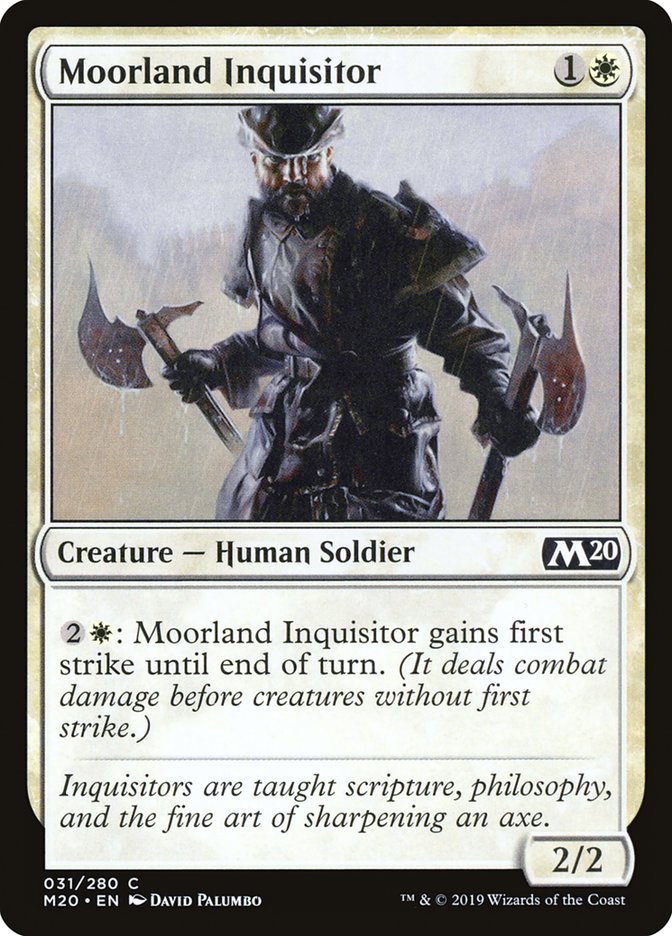 Moorland Inquisitor [Core Set 2020] | Devastation Store