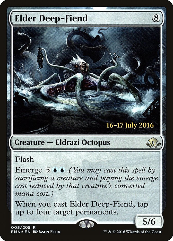 Elder Deep-Fiend  [Eldritch Moon Prerelease Promos] - Devastation Store | Devastation Store