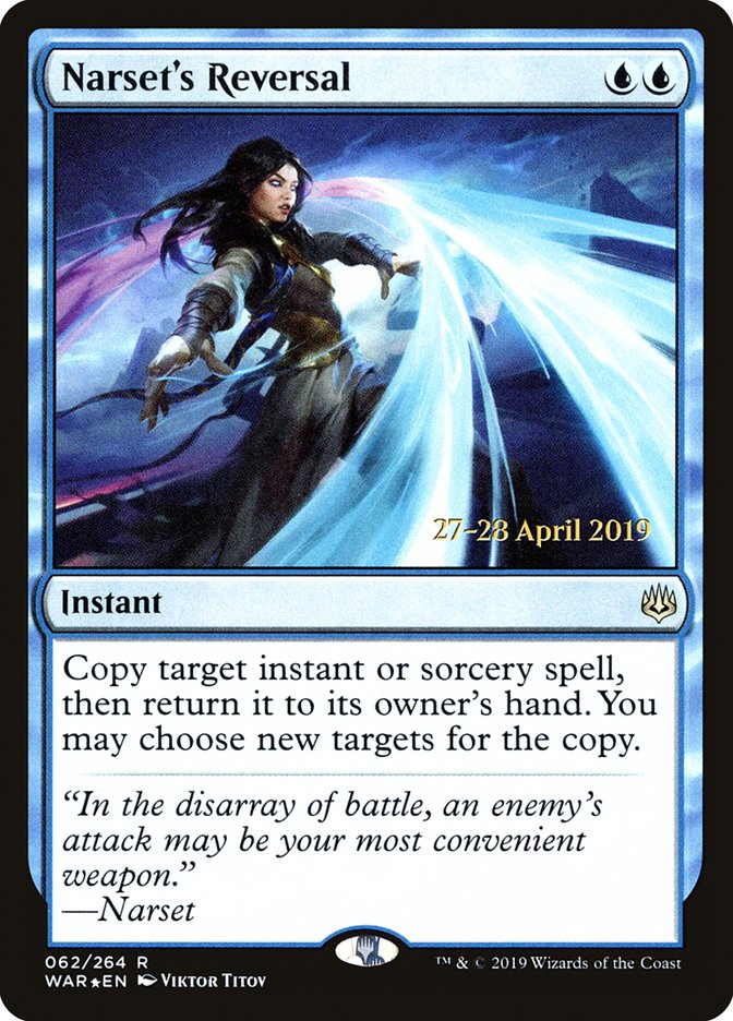 Narset's Reversal  [War of the Spark Prerelease Promos] | Devastation Store