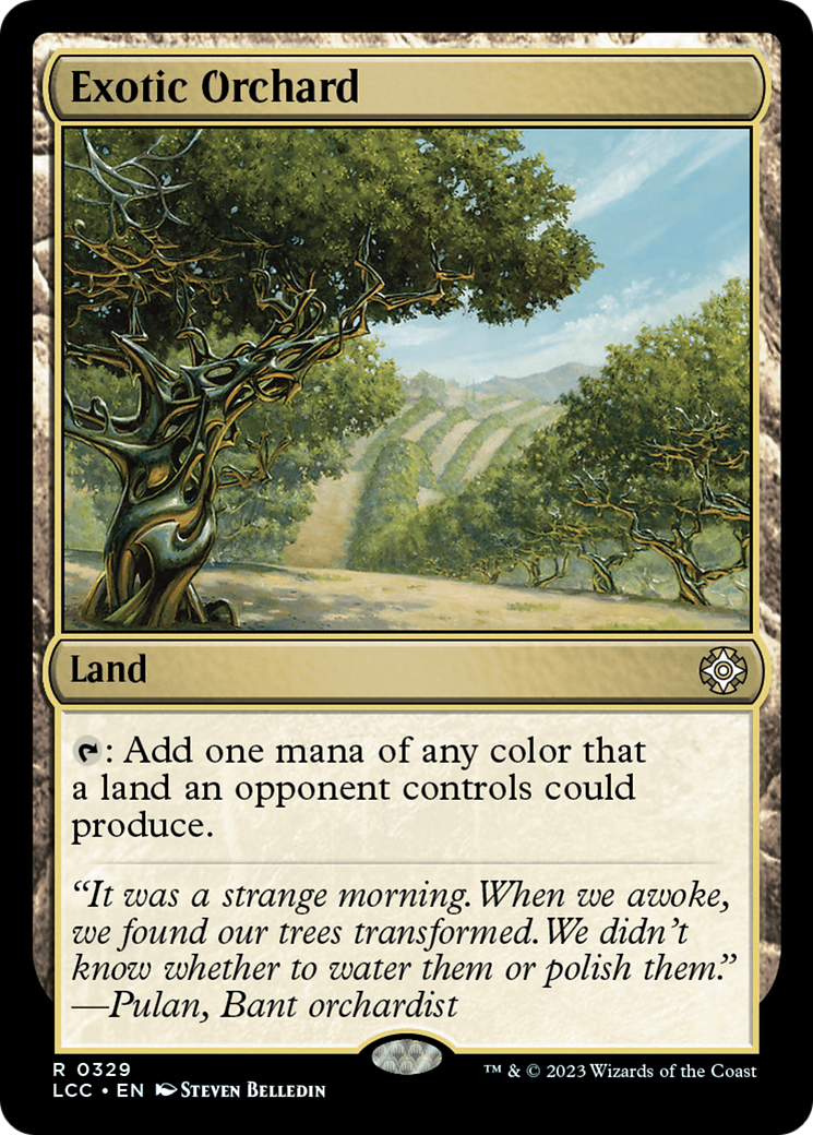 Exotic Orchard [The Lost Caverns of Ixalan Commander] | Devastation Store