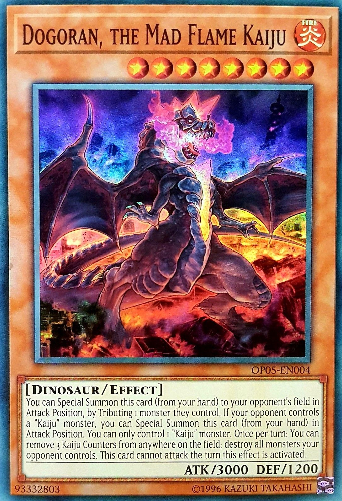 Dogoran, the Mad Flame Kaiju [OP05-EN004] Super Rare | Devastation Store