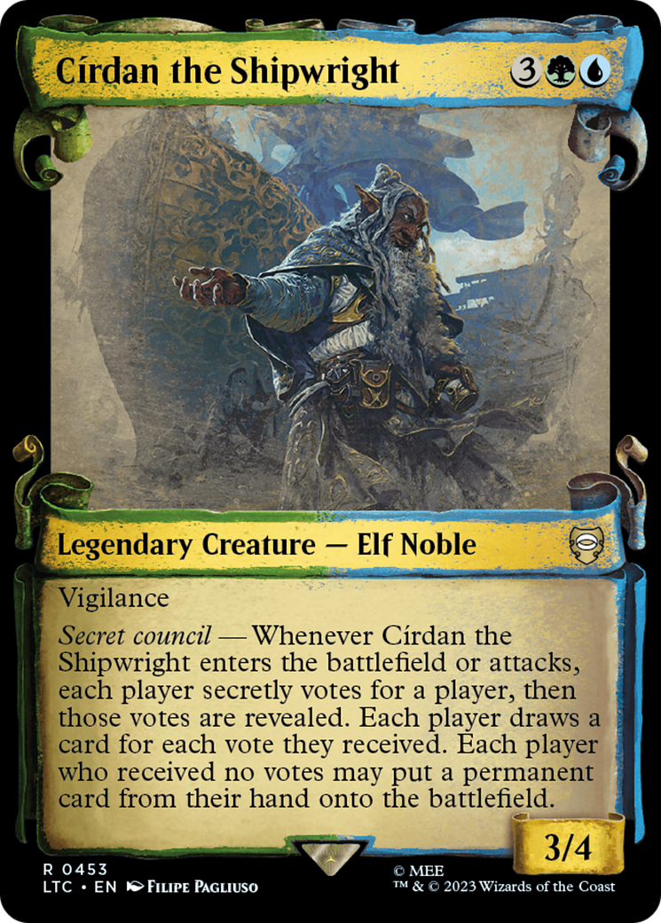 Cirdan the Shipwright [The Lord of the Rings: Tales of Middle-Earth Commander Showcase Scrolls] | Devastation Store