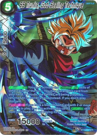 SS Trunks, God-Sealing Technique (SPR) (BT10-044) [Rise of the Unison Warrior 2nd Edition] | Devastation Store