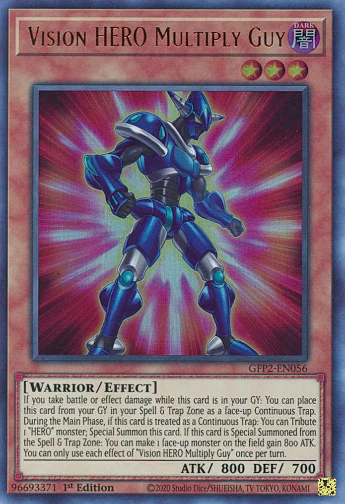 Vision HERO Multiply Guy [GFP2-EN056] Ultra Rare | Devastation Store