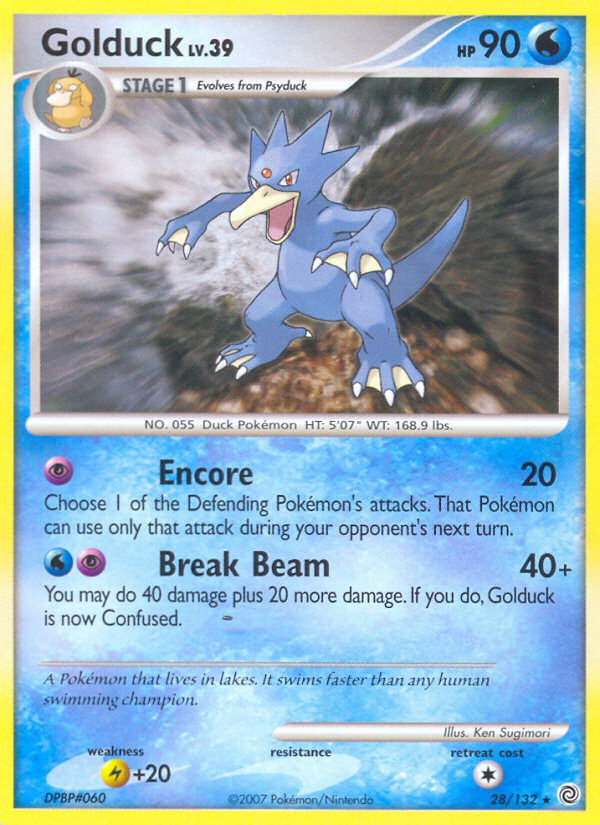 Golduck (28/132) [Diamond & Pearl: Secret Wonders] | Devastation Store