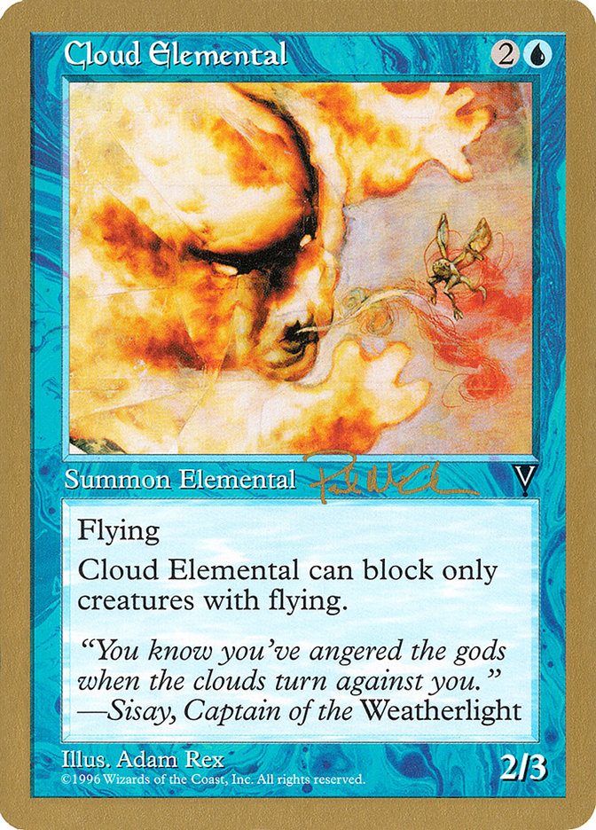 Cloud Elemental (Paul McCabe) [World Championship Decks 1997] | Devastation Store