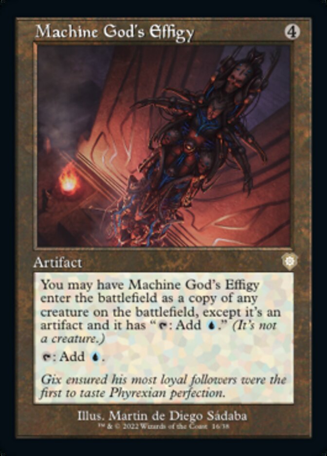 Machine God's Effigy (Retro) [The Brothers' War Commander] | Devastation Store