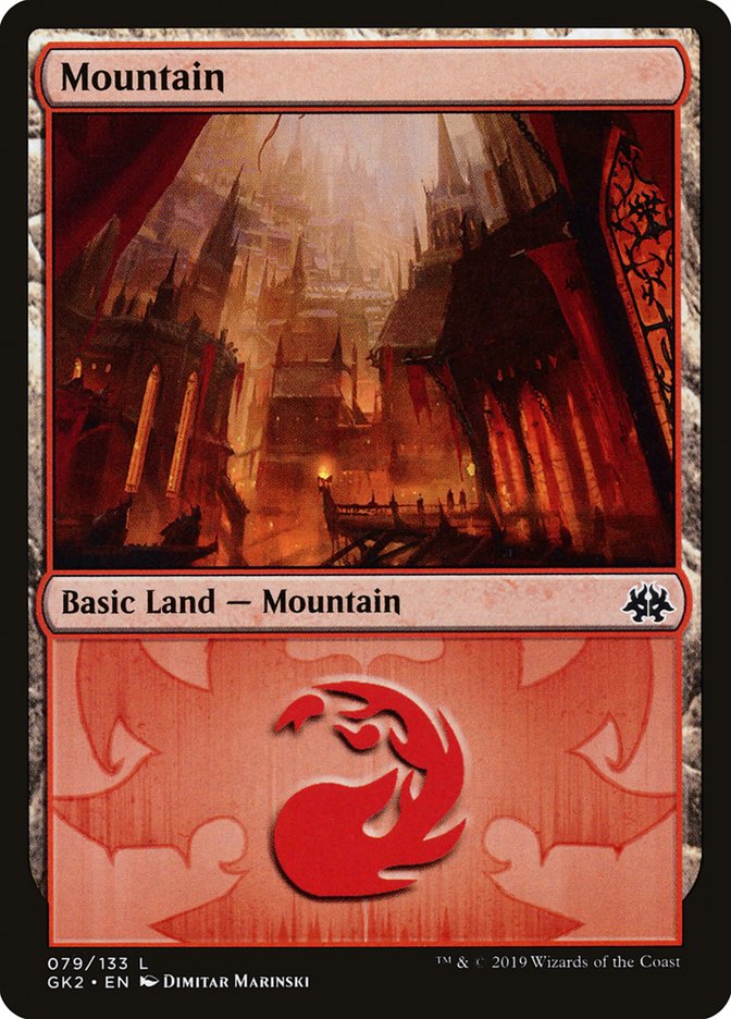 Mountain (79) [Ravnica Allegiance Guild Kit] | Devastation Store