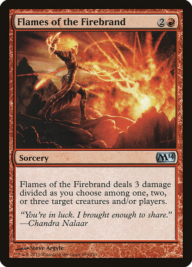 Flames of the Firebrand [Magic 2014] | Devastation Store