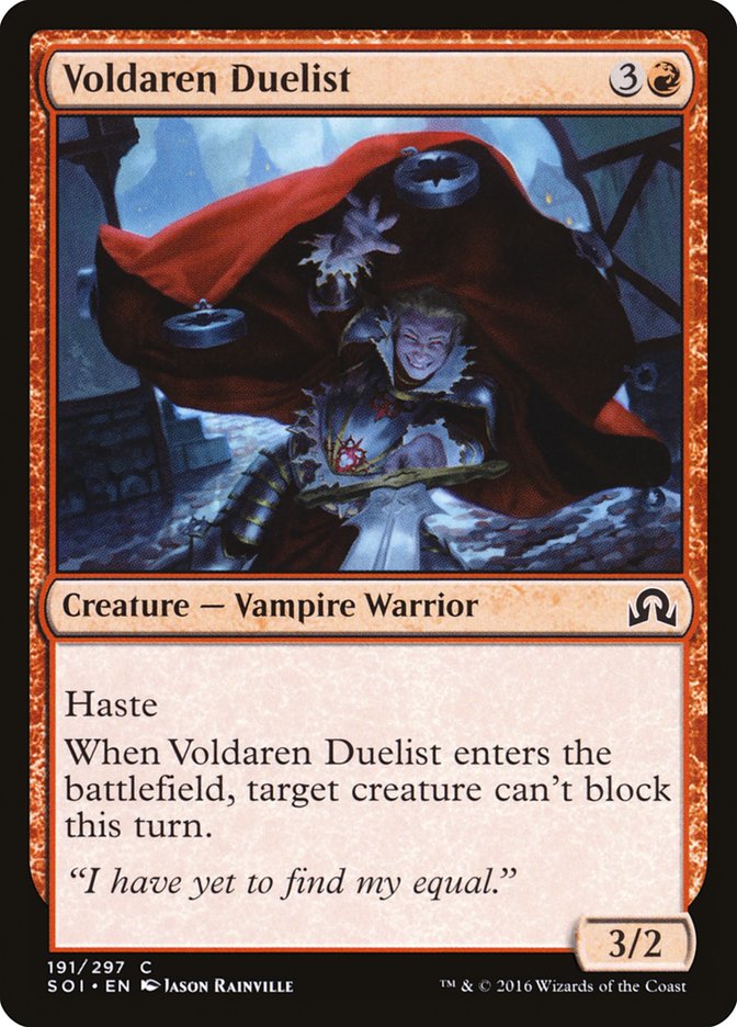 Voldaren Duelist [Shadows over Innistrad] | Devastation Store