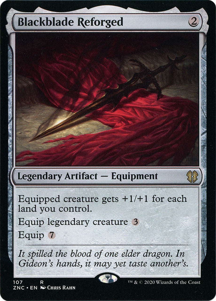 Blackblade Reforged [Zendikar Rising Commander] | Devastation Store