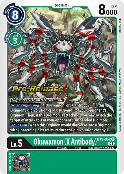 Okuwamon (X Antibody) [BT9-052] [X Record Pre-Release Promos] | Devastation Store