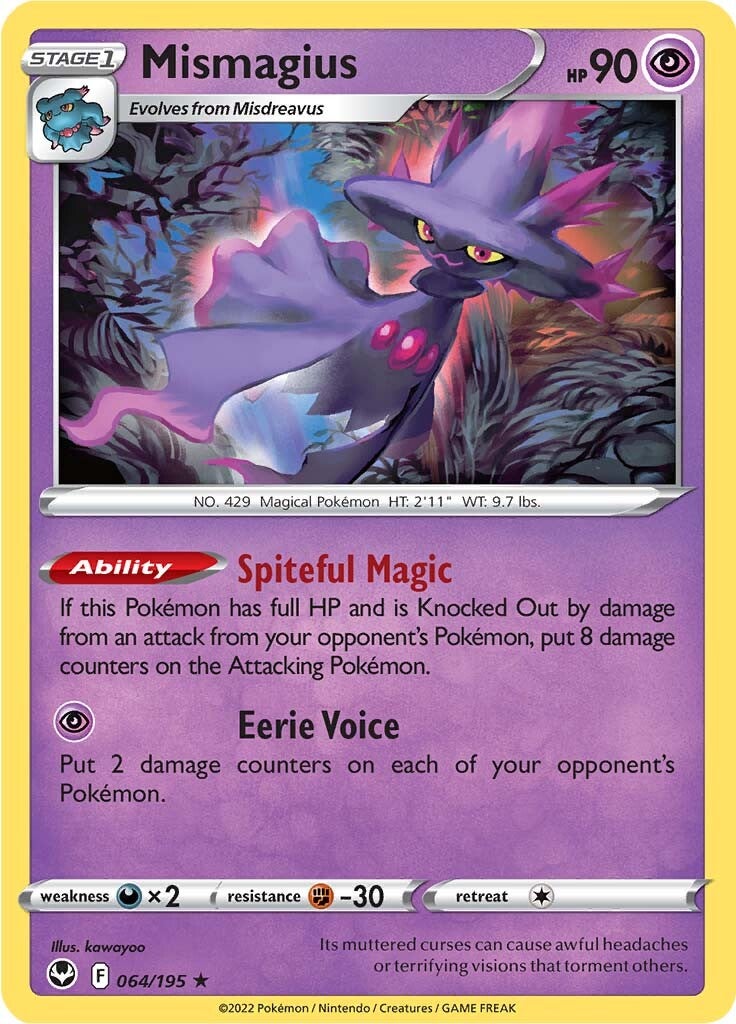 Mismagius (064/195) [Sword & Shield: Silver Tempest] | Devastation Store