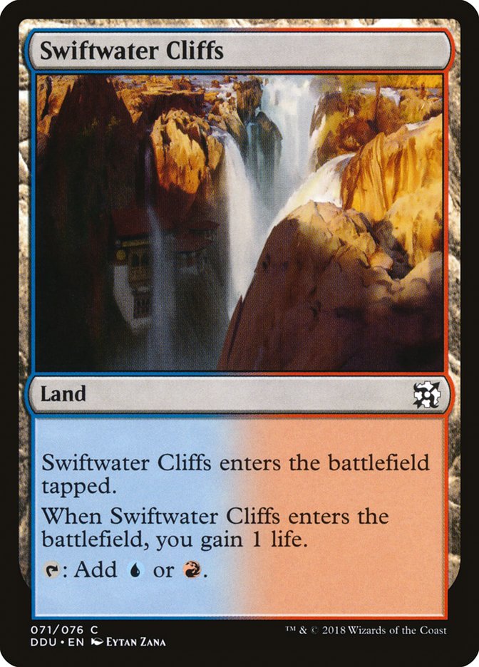 Swiftwater Cliffs [Duel Decks: Elves vs. Inventors] | Devastation Store