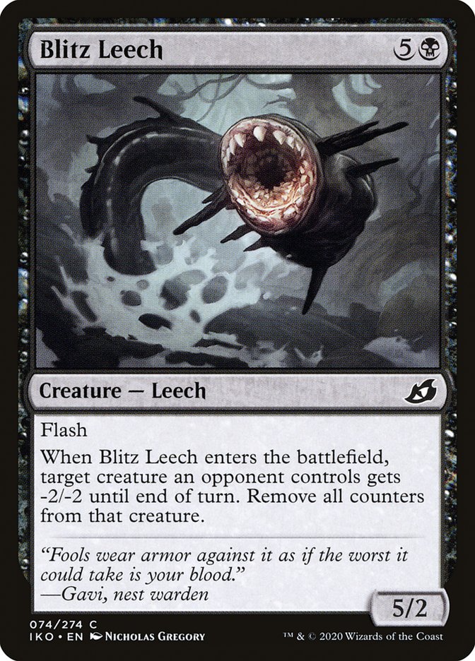 Blitz Leech [Ikoria: Lair of Behemoths] | Devastation Store
