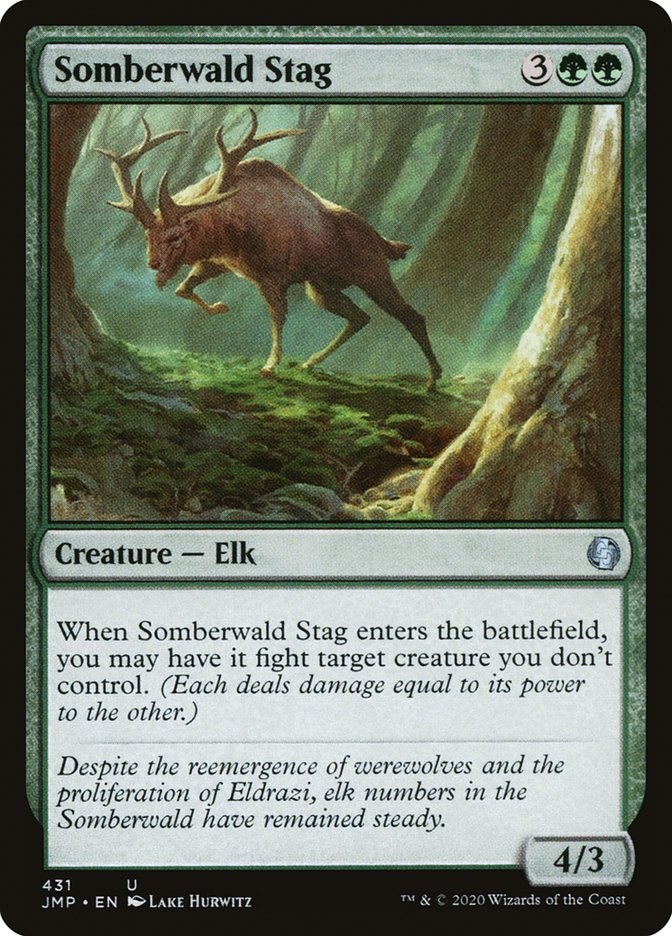 Somberwald Stag [Jumpstart] | Devastation Store