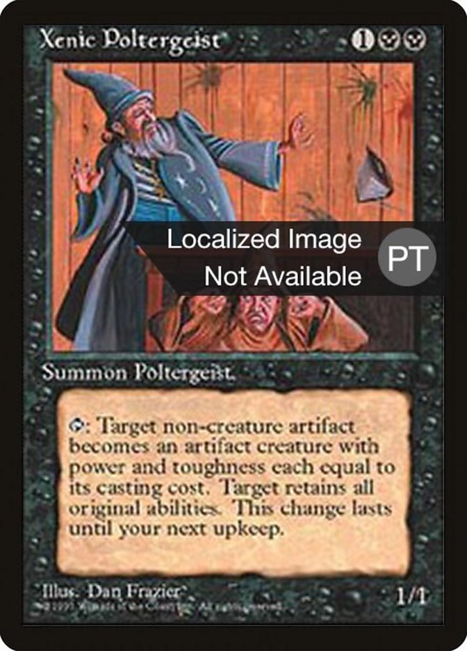 Xenic Poltergeist [Fourth Edition (Foreign Black Border)] | Devastation Store