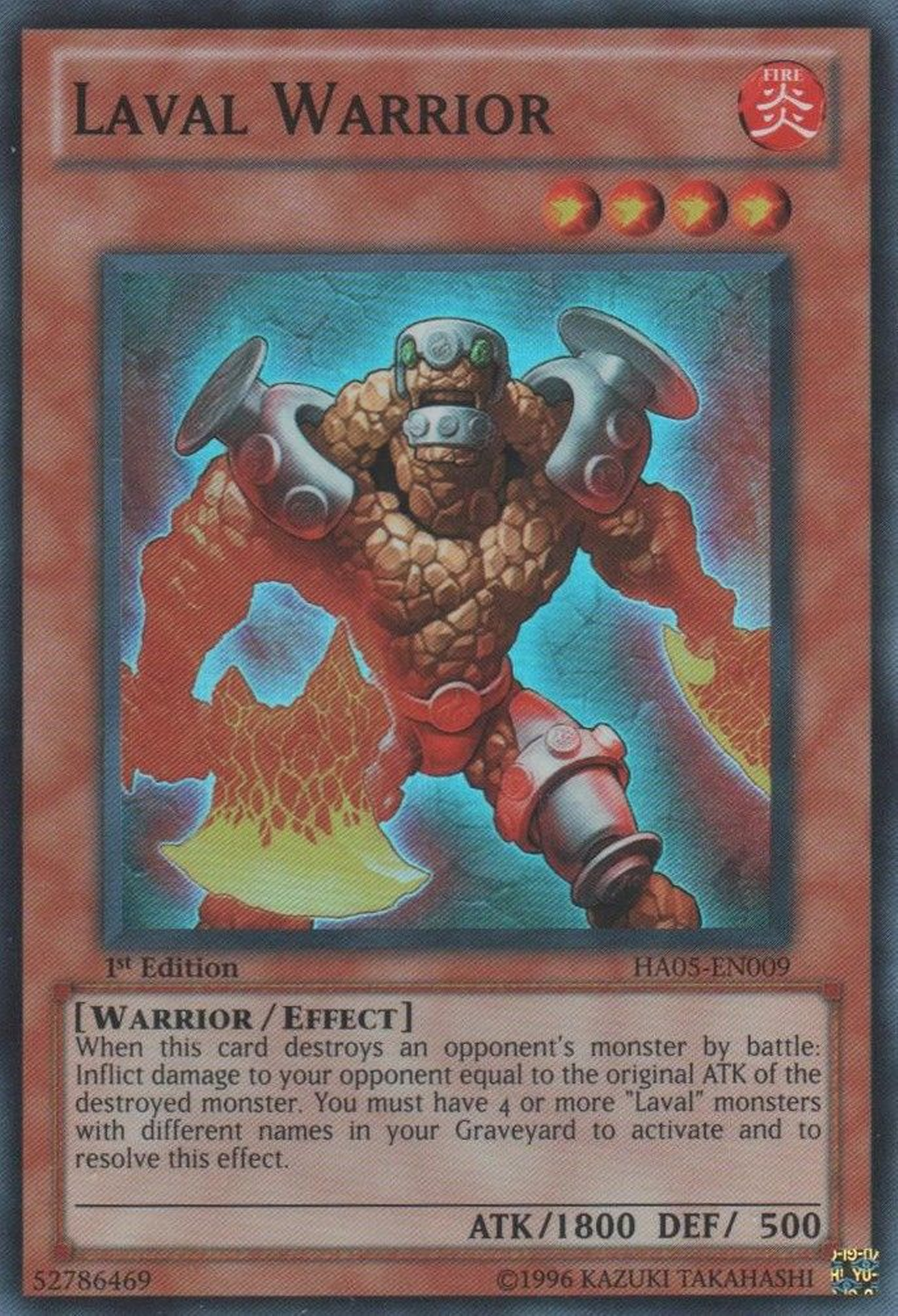 Laval Warrior [HA05-EN009] Super Rare | Devastation Store