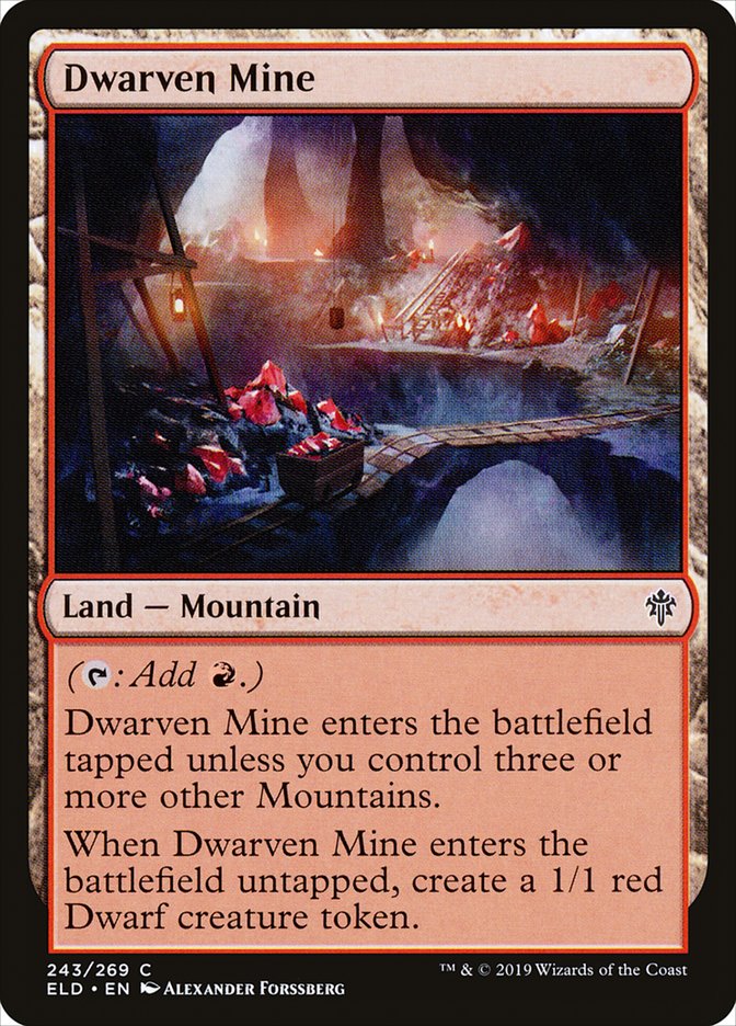 Dwarven Mine [Throne of Eldraine] | Devastation Store