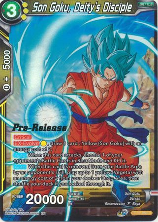 Son Goku, Deity's Disciple (BT12-089) [Vicious Rejuvenation Prerelease Promos] | Devastation Store