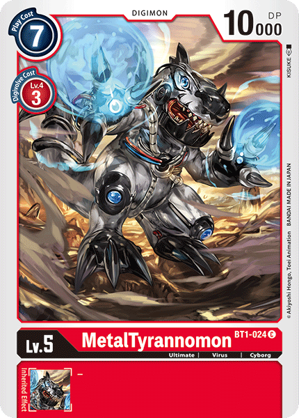 MetalTyrannomon [BT1-024] [Release Special Booster Ver.1.0] | Devastation Store