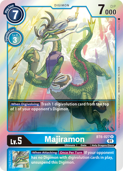 Majiramon [BT6-027] [Double Diamond] | Devastation Store