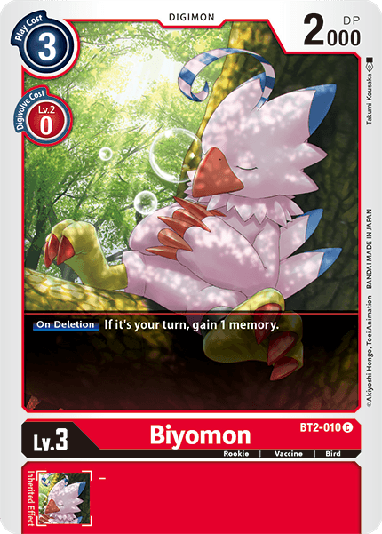 Biyomon [BT2-010] [Release Special Booster Ver.1.5] | Devastation Store