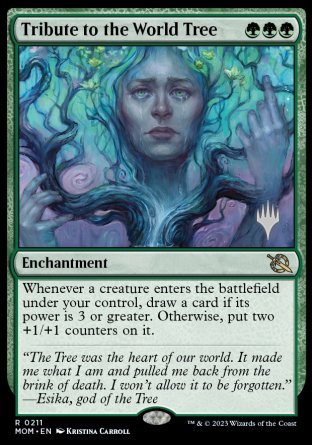 Tribute to the World Tree (Promo Pack) [March of the Machine Promos] | Devastation Store