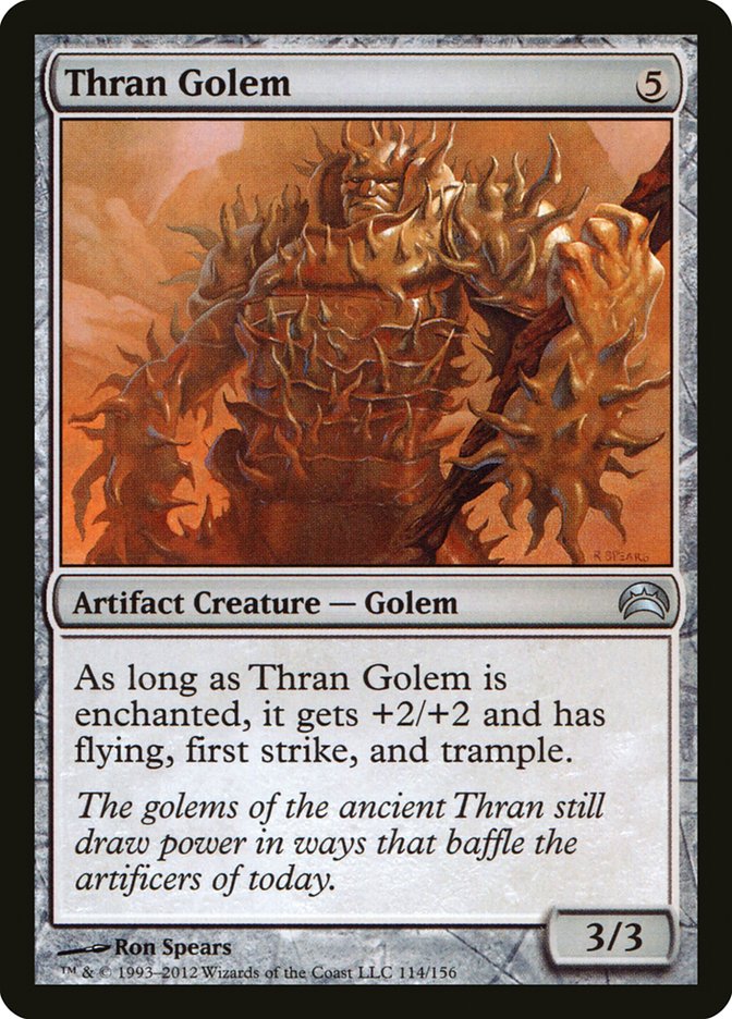 Thran Golem [Planechase 2012] | Devastation Store