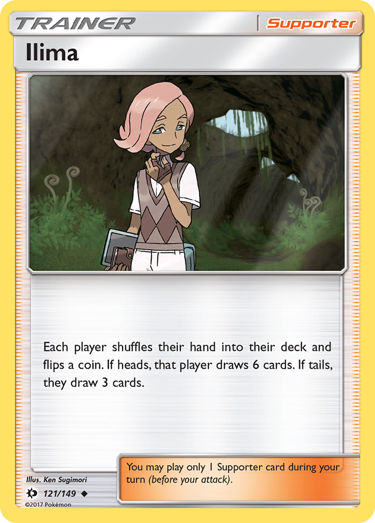 Ilima (121/149) [Sun & Moon: Base Set] | Devastation Store