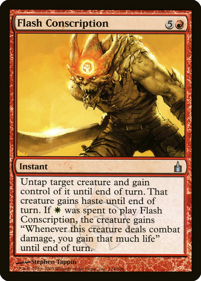 Flash Conscription [Ravnica: City of Guilds] - Devastation Store | Devastation Store